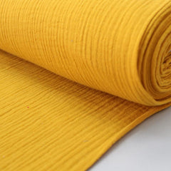 Mustard Yellow double gauze