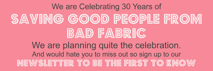 Fabrics Galore London Celebrates 30 Years of Saving Good People from Bad Fabric