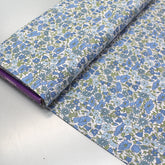 100% Cotton Tana Lawn™  Liberty Fabrics Poppy and Daisy  Blue and Green