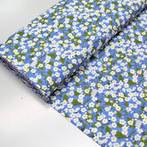 100% Cotton Tana Lawn™  Liberty Fabrics Mitsi - Blue and Green